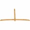 Ekena Millwork Bellingham Rough Sawn Timber Gable Bracket, Western Red Cedar, 108"W x 63"H x 2"D x 4"F, 14/12 Pitch GBW108X63X0204BEL00RWR - alternate 3